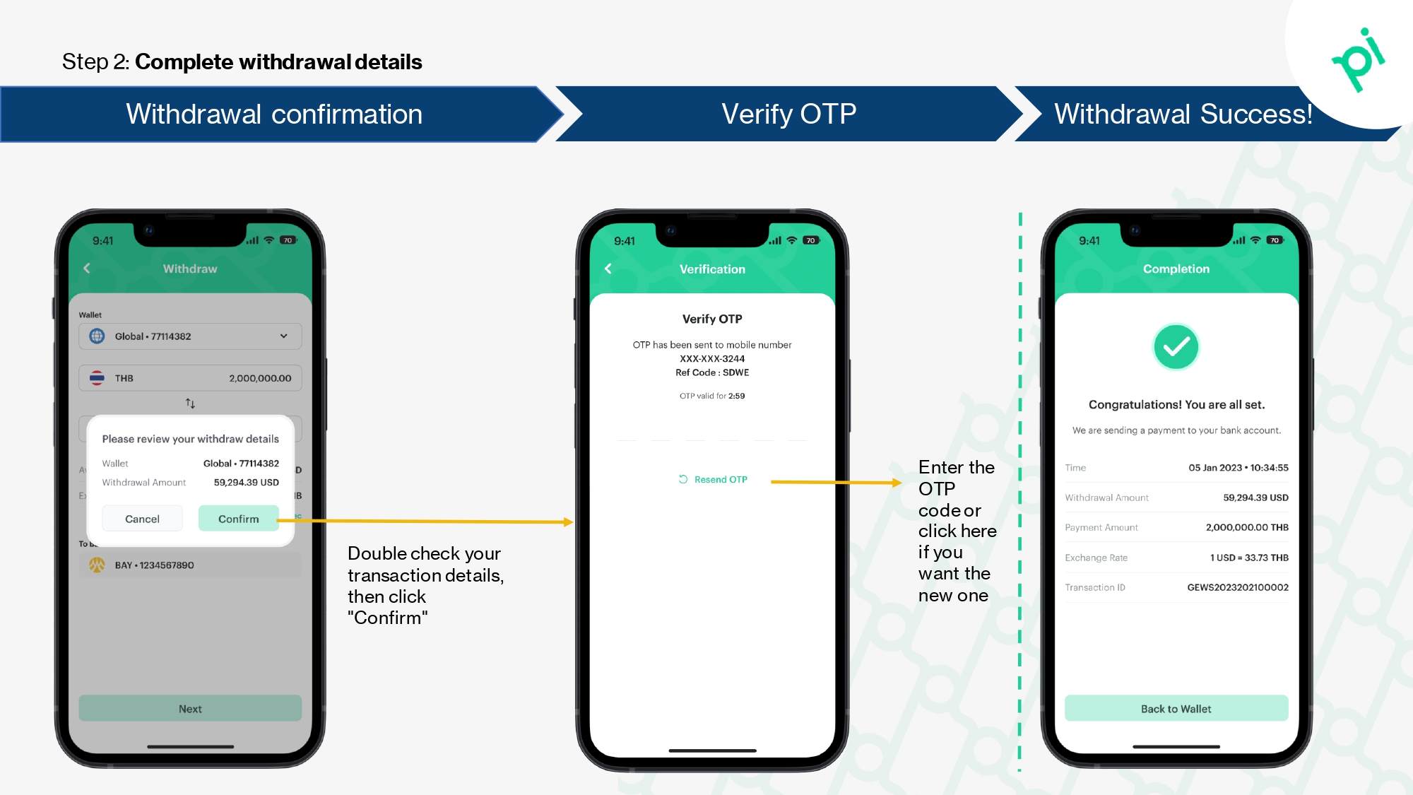 How do I withdraw from a Global Equity account? – [Internal Use] Pi  Knowledge Base